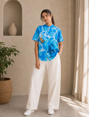 Navy Dolphin Unisex Half Sleeve Shirt - XPST