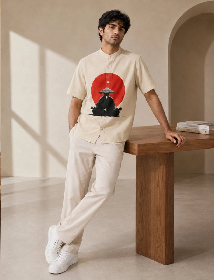 Red Moon Unisex Half Sleeve Shirt - XPST